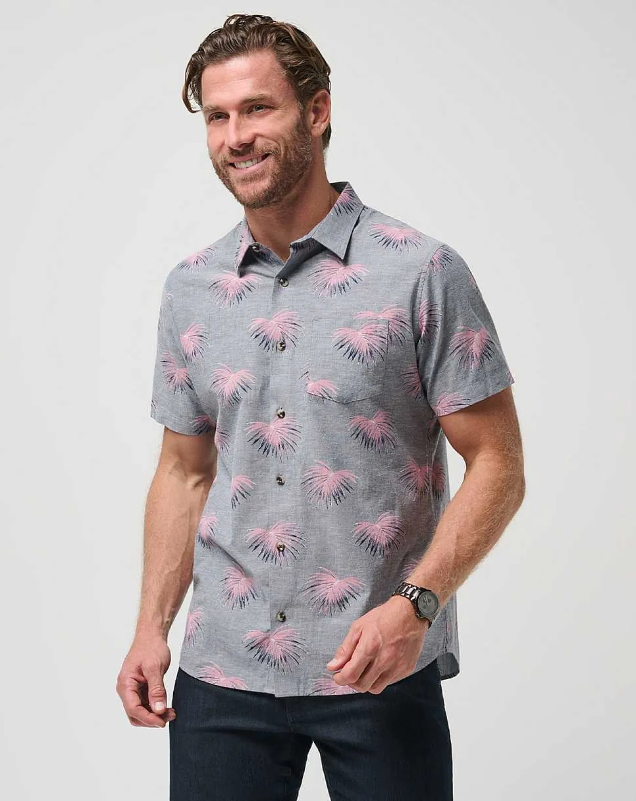 TravisMathew Button-Ups>Tip Me Over Button-Up