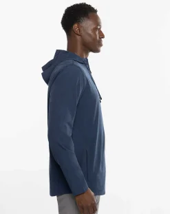 TravisMathew Quarter Zips>Topflight Quarter Zip Hoodie