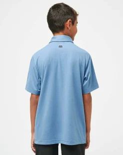 TravisMathew Youth Tops>Under A Palm Youth Polo