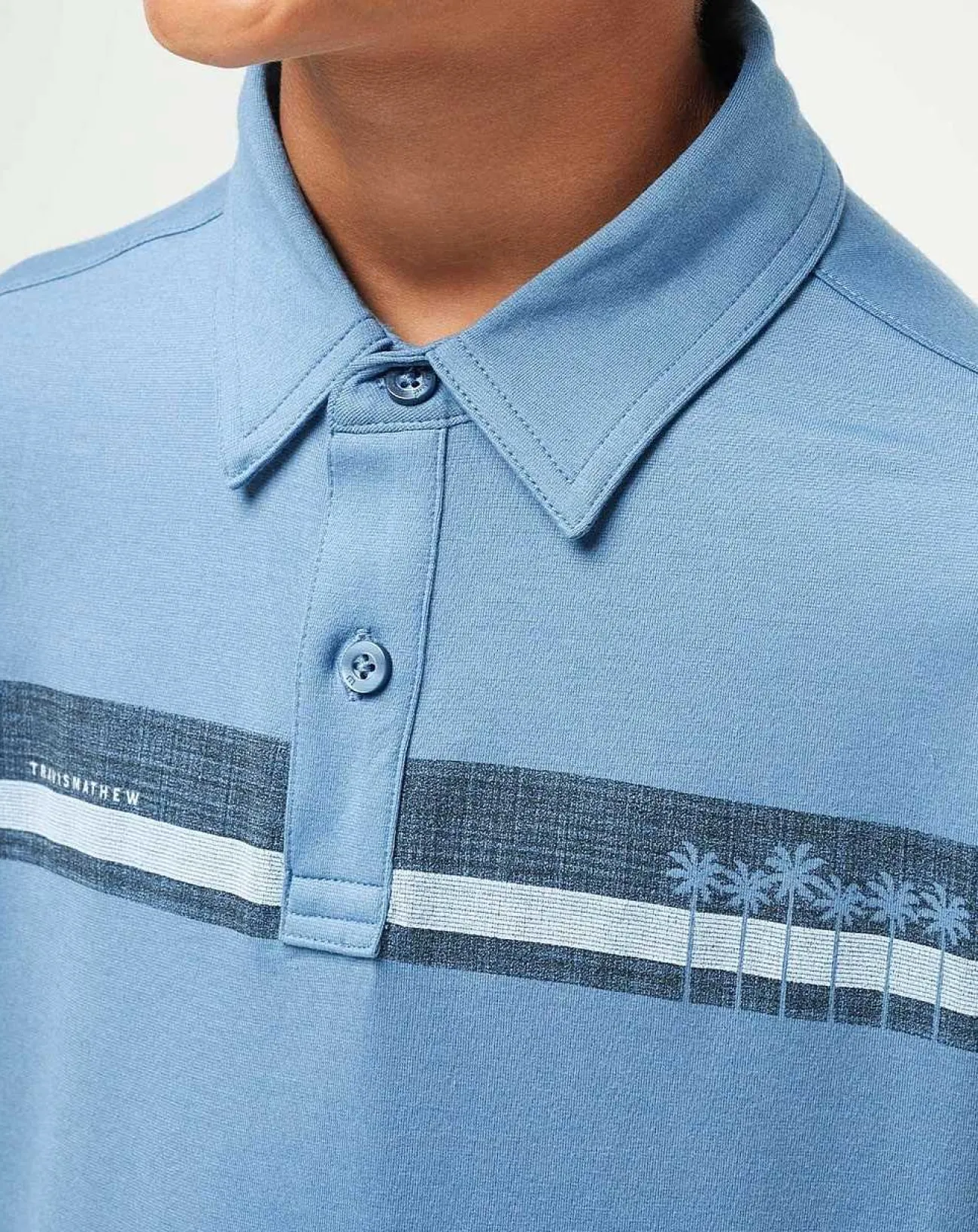TravisMathew Youth Tops>Under A Palm Youth Polo