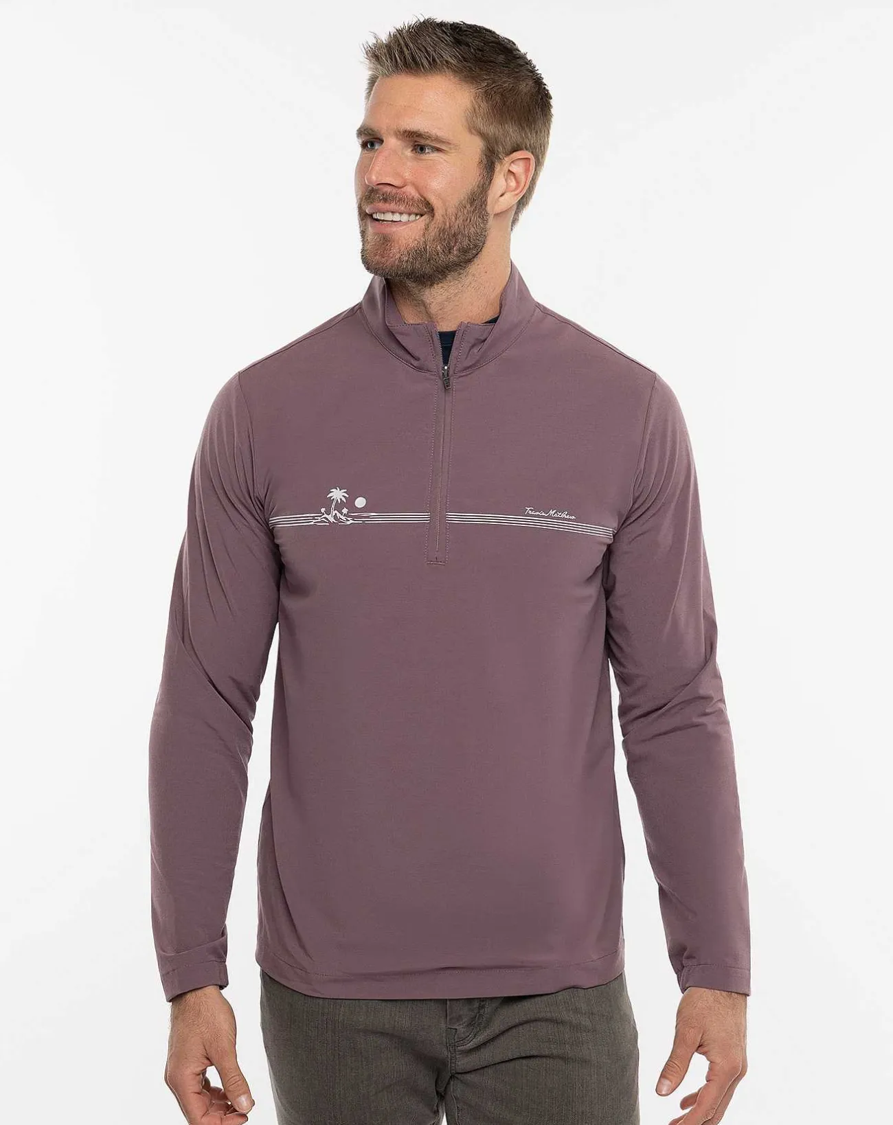 TravisMathew Quarter Zips>Unexpected Surprise Quarter Zip