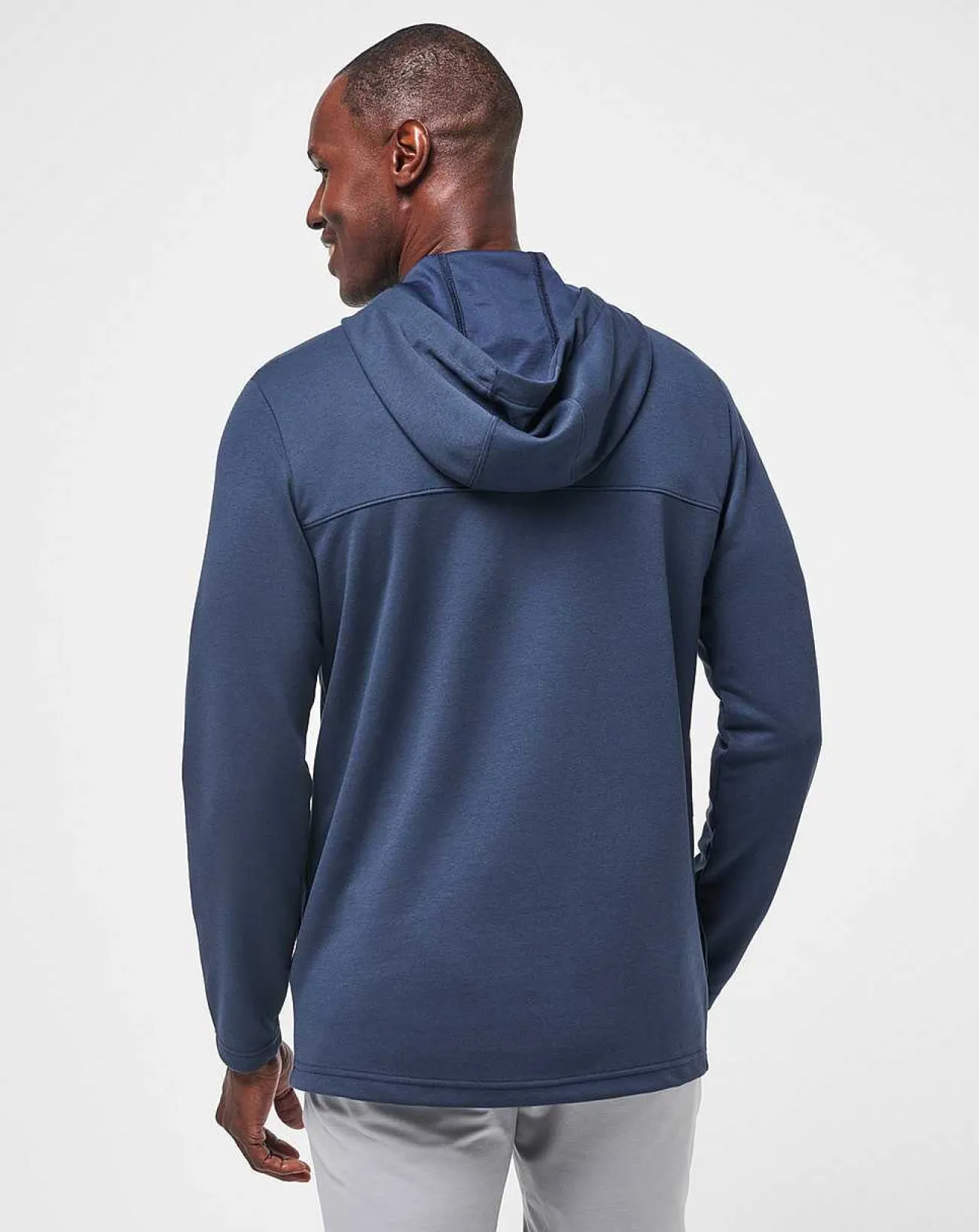 TravisMathew Quarter Zips>Upgraded Palm Hoodie Quarter Zip