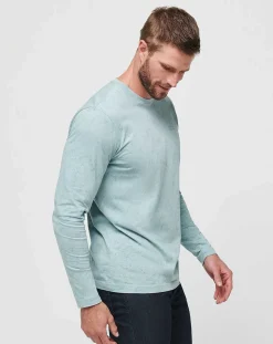 TravisMathew Tees>Warmer Tides Long Sleeve Tee