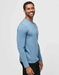 TravisMathew Tees>Warmer Tides Long Sleeve Tee