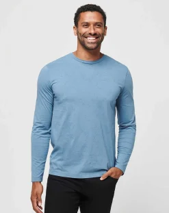 TravisMathew Tees>Warmer Tides Long Sleeve Tee