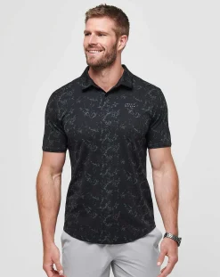 TravisMathew Polos>Warmer Tides Scoop Polo