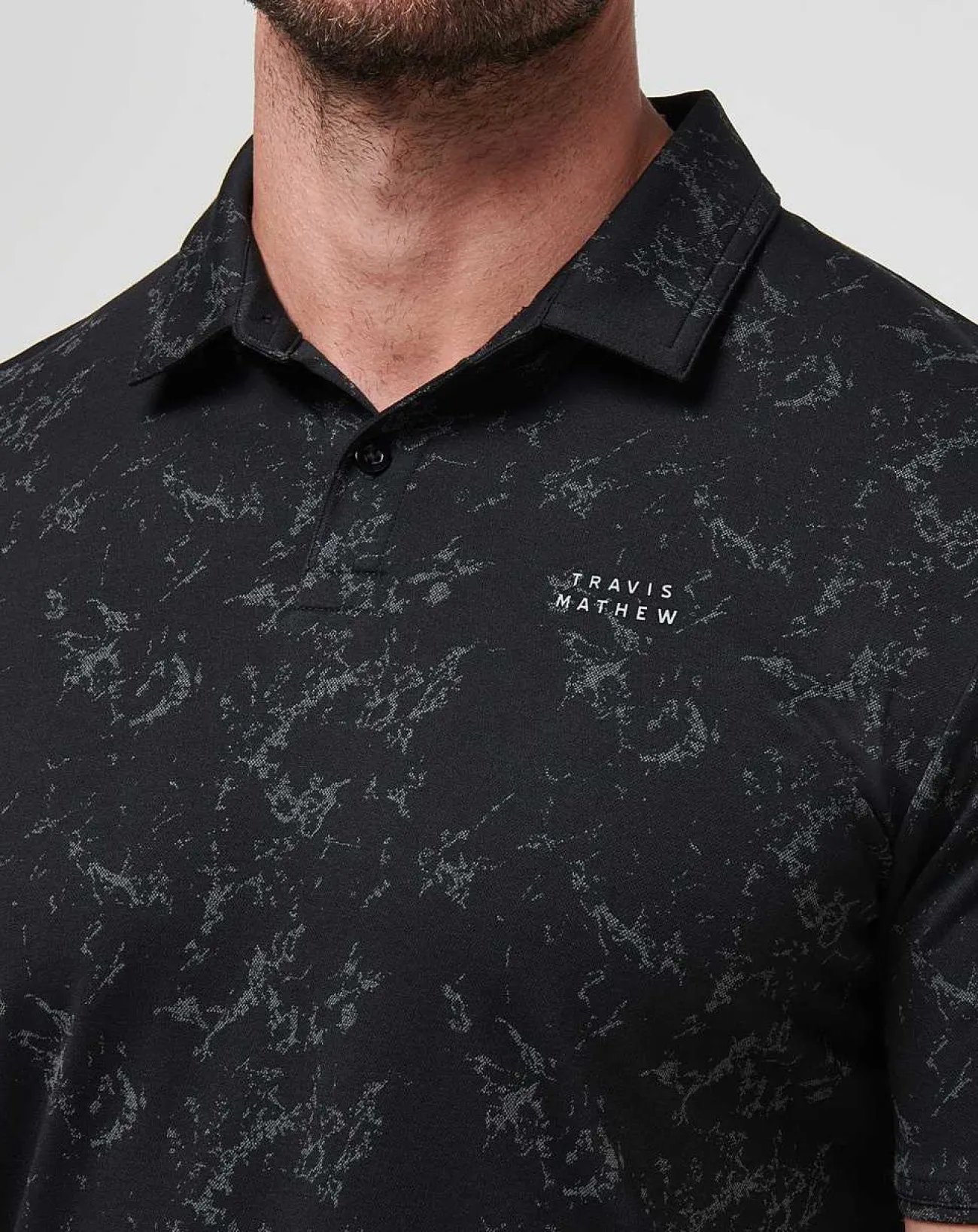 TravisMathew Polos>Warmer Tides Scoop Polo