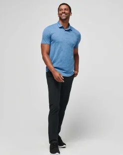 TravisMathew Polos>Warmer Tides Scoop Polo