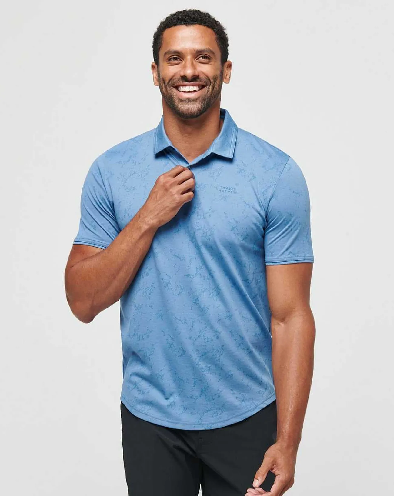 TravisMathew Polos>Warmer Tides Scoop Polo