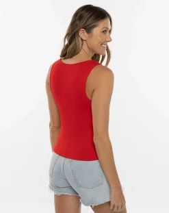 TravisMathew Tees>Wine Time Ribbed Tank